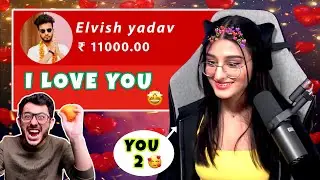Elvish Yadav @CarryMinati Flirting with payal gaming 🥰 carrymintati ticktok end| Guru ||