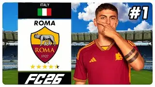FC 26 Roma Career Mode EP 1...