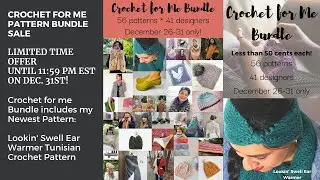 Crochet for Me Bundle - Crochet Pattern Bundle, Crochet Patterns for Women, Crochet Pattern