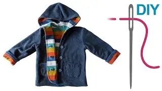 Jacke, Kinderjacke, Wendejacke, Fleecejacke nähen für Anfänger – DIY Beispiel 