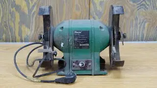 Repairing and paint Bench Grinder Ferm FSM-200