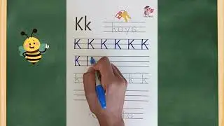 Letter K Tracing ✏️ Learn Uppercase & Lowercase K | Handwriting Practice for Kids
