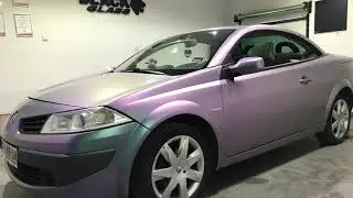 Car Wrapping: Chameleon Purple Car Wrap