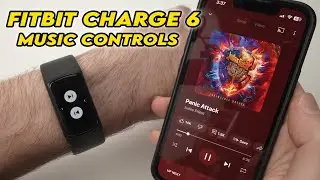 Fitbit Charge 6: как управлять музыкой