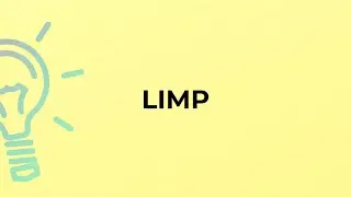 What is the meaning of the word LIMP?