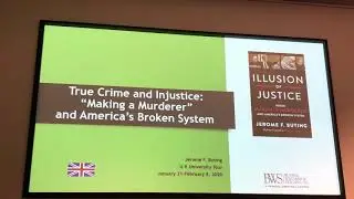 Making a Murderer: Jerry Buting UK Tour 2020