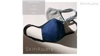 オーガニックコットン ウイルスプロテクション マスク：SkinAware ｜ スキンアウェア Organic Cotton Virus Protection Mask