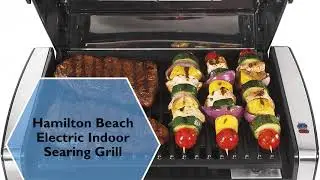 Hamilton Beach Electric Indoor Searing Grill with Viewing Window - Great For Keto - Review