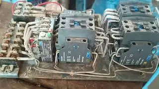 # L&T STARTER REPAIRING # NO VOLT COIL BURNING NEW COIL CHANGE 