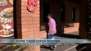 Some Taco Giro locations reopen doors after federal immigration raid