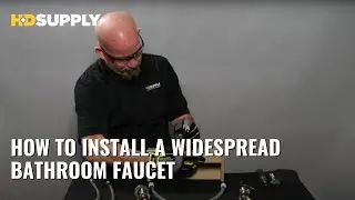 How To Install a Widespread Bathroom Faucet | HD Supply