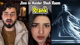 JINN in Haider Shah Room Prank 😂 | Live with Haider & Kainat 