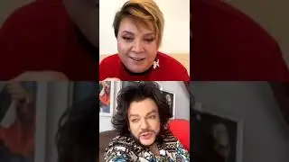 Филипп Киркоров и Алена Блин. Прямой эфир инстаграм 30.04.2020.