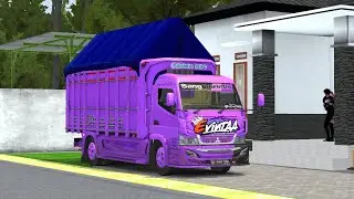 SHARE‼️ LIVERY EVINTA SANG PERINTIS ][ MOD CANTER KRX MUKHLA$$$ PO