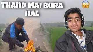 हमारे घर में बर्फ गिर गई || Snowfall In My Village || kanha parashar vlog