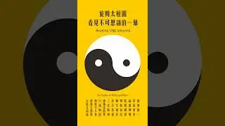 旋轉太極圖 看見不可思議的一幕 #太極 #易經 #taichi #taiji #iching #正能量