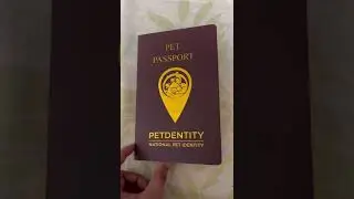 Wookie&rsquo;s Pet Passport                                  #petdentity #Weena and Wookie