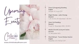 Upcoming Events - Aktuelle Events