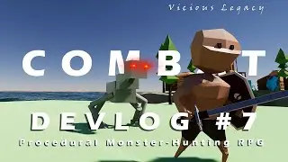 Combat Overhaul |PART 2| For my Monster-Hunting RPG Roguelite Unity Game | Vicious Legacy Devlog #7
