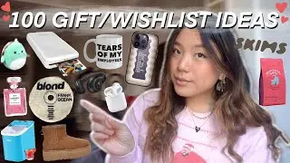 100 WISHLIST/GIFT IDEAS 2022! *in 5 mins*