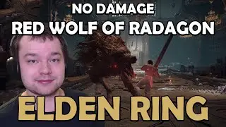 Red Wolf of Radagon No Damage Boss Fight in Elden Ring no hit solo
