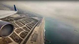 CLOUD SURFING AND VAPING OUT OF LAX ON A 767!!! DELTA BOEING 767 TAXI TAKEOFF CLIMB - W/ ATC AUDIO