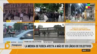 PARO DE COLECTIVOS EN TODO EL PAÍS: CAOS Y RECLAMOS SALARIALES