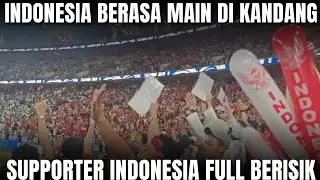 PADAHAL MAIN DI ARAB SAUDI TAPI BERASA MAIN DI KANDANG | SUPPORTER INDONESIA FULL BERISIK #arabsaudi