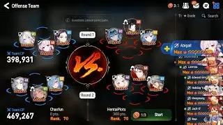 Epic Seven - Guild War - Exotic vs Arise (HentaiPlots)