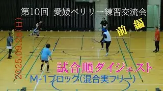 ミニテニス動画10th愛媛ベルリリー八幡浜M(ixFree)1前編