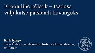 2.10 Külli Kingo, Tartu Ülikooli meditsiiniteaduste valdkonna dekaan, professor