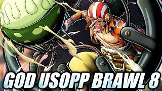 CAN THE GOD SURVIVE BRAWL 8? 6* God Usopp Gameplay! | One Piece Bounty Rush OPBR