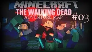 Minecraft: The Walking Dead Adventure Map - Ep. 3 - THE END! (Custom Map)