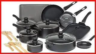Great product -  Ecolution Easy Clean Nonstick Cookware Set, Features Kitchen Essentials