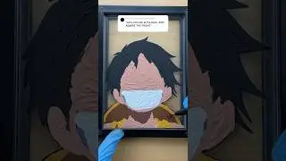 I painted Luffy&hellip;