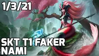 SKT T1 Faker Nami vs Soraka [Patch 5.14]