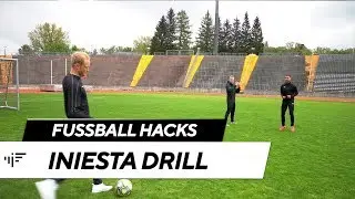 Der Iniesta Drill: Schulterblick-Training für eine bessere Übersicht | Fußball Hacks | iM Football