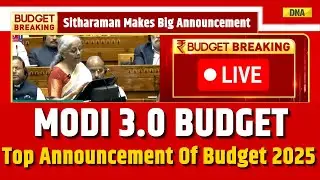 Budget 2025 Live: FM Sitharaman Budget Speech Live | Union Budget 2025 | Budget 2025 Latest News