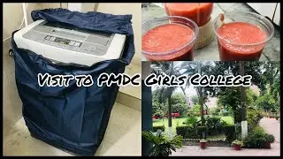 Peshawar Model Degree College PMDC Visit | Washing Machine ka Cover | Mom in Peshawar