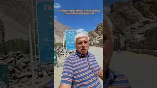 Frano border Village of pakistan in Gilgit baltistan