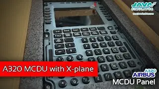 Test A320 MCDU with X-plane (Flight Factor add-on)
