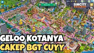 REVIEW LAYOUT DESAIN KOTA BANANA | CAKEP BANGET KAWASAN DESA JEPANGNYA | SIMCITY BUILDIT