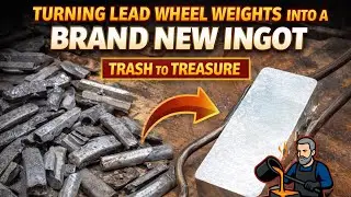 From Wheel Weights to Ingots | Turning Trash Lead Into Treasure