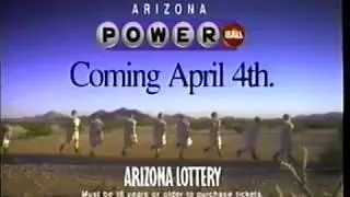 1994 AZ Powerball Lotto 