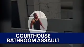 Man 'hiding' assaults woman in courthouse restroom, sheriff says