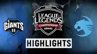 GIA vs. ROC - EU LCS Week 3 Day 1 Match Highlights (Summer 2018)