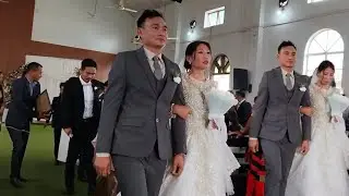 Wedding vlog 💝 Elizabeth khiph&uuml;r&uuml; & Akha Seb / chumukedima Yimkhiung church /Nagaland india 🇮🇳📍