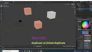 Blender Duplicate vs Linked Duplicate