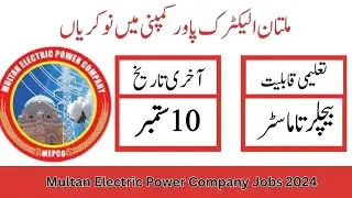 Multan Electric Power Company MEPCO Jobs 2024 online apply