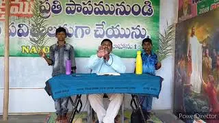 Palm Sunday message by pastor ashok Kumar Anna in kandrika
